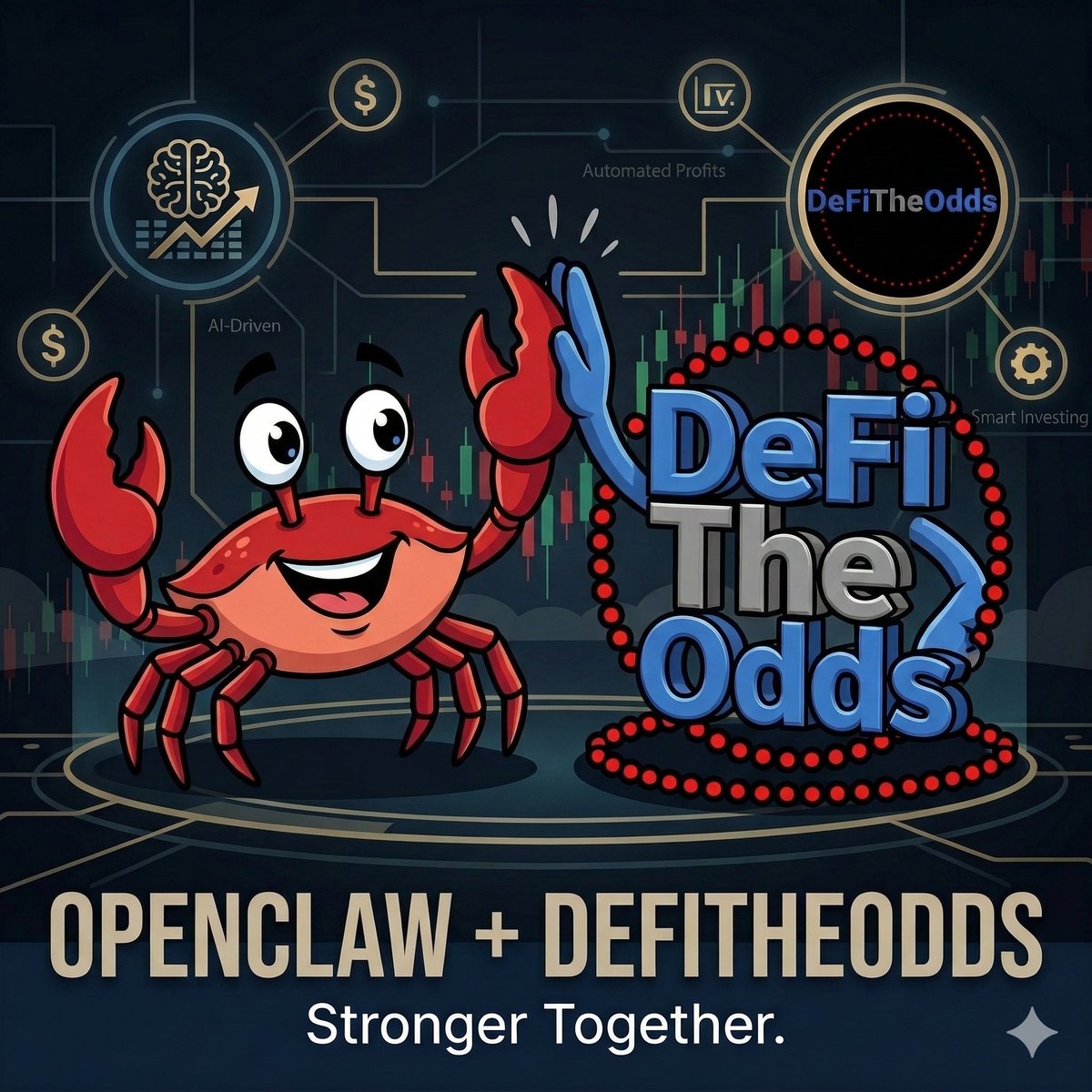 OpenClaw + DefiTheOdds - stronger together